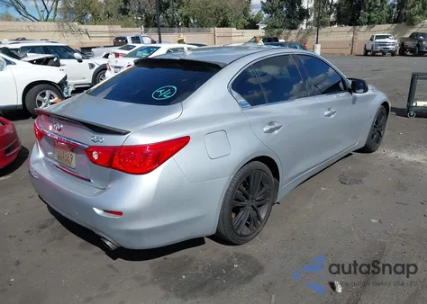 2017 Infiniti Q50 3.0T Premium z USA, uszkodzony, nr VIN JN1EV7AP4HM737429